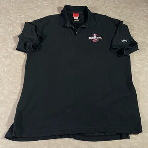 Reebok NBA Detroit Pistons 2004 Champions Embroidered polo‎ Size 2XL